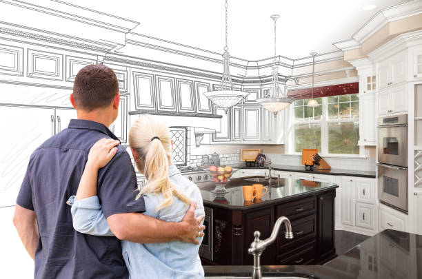 Professional Open Concept Kitchen technician working in Big Lake, WA
